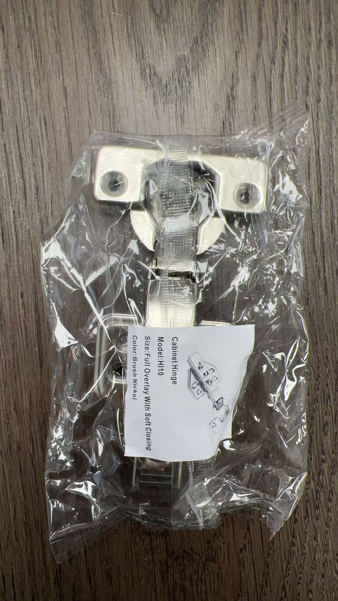 Cabinet Hinge 180 Degree Soft Close Chrome