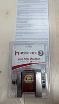 Square Chrome Single Cylinder Deadbolt |TT101-CH/FD101-SN