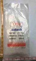 Tie Strap Nylon Cable White YDS-250M 250pc/bag $4.99
