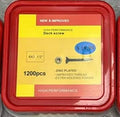 Zinc Construction Screws- #8 x 2-1/2” 1200pcs