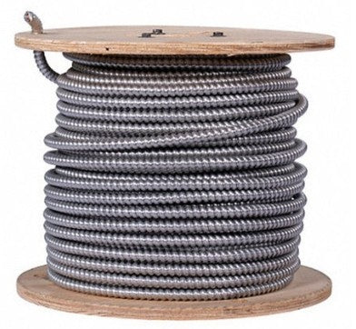 AC90 14AWG 2C ARMORED CABLES 600V Electric Wire 75m/roll image 0