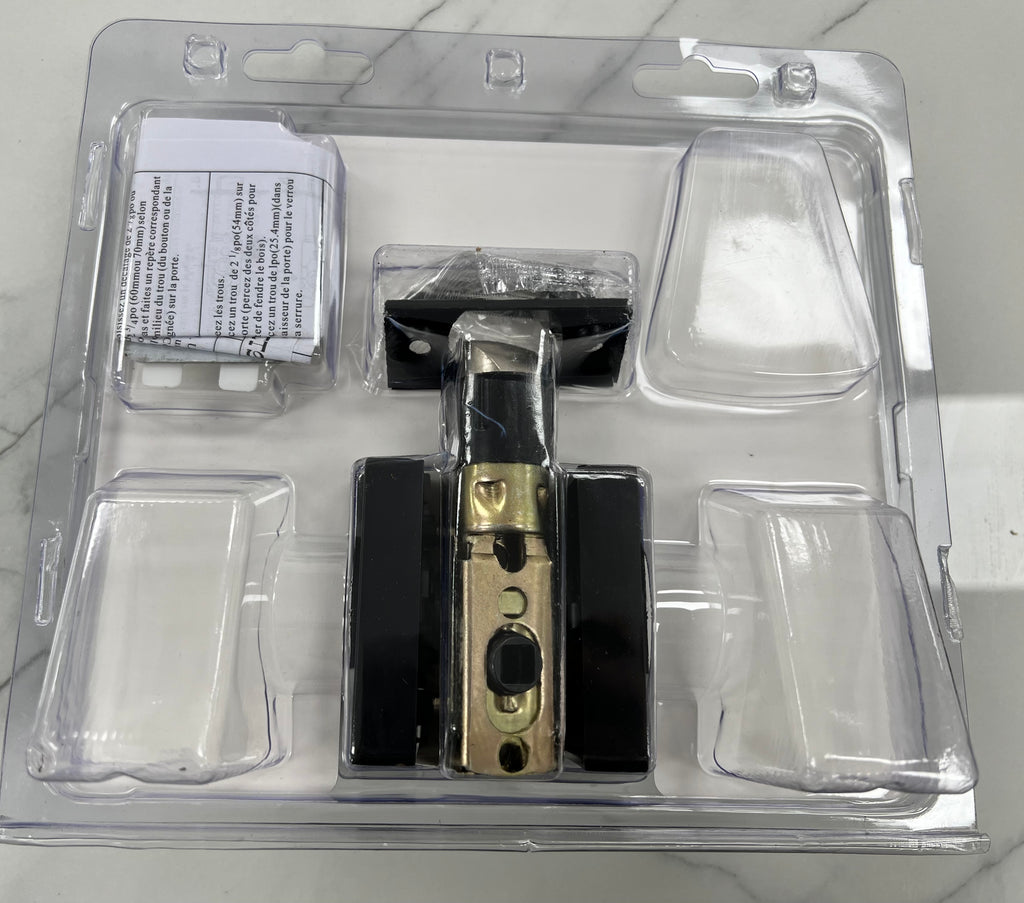Heavy-Duty Tubular Passage Lock | Black - (A2101PS-MB) image 2