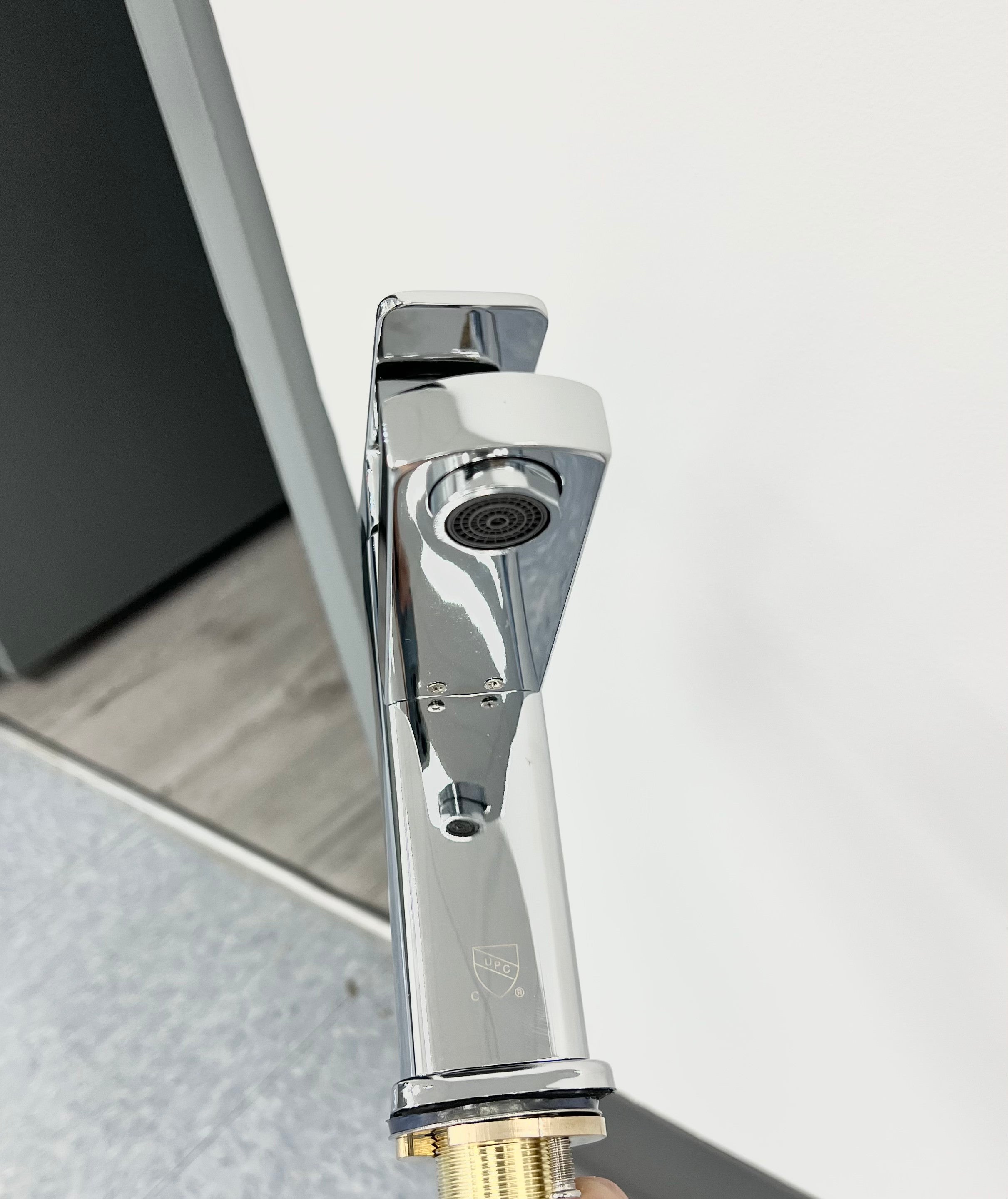 Bathroom Faucet - Square, Chrome image 3