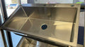Handmade Topmount Kitchen Sink – Single Bowl | 16 G, 33"x20"x9.5" image 0