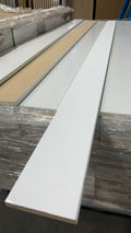 Primed Single Baseboard Moulding 1/2"x4.25"x96" $4.50/pc ($0.56 per linear)