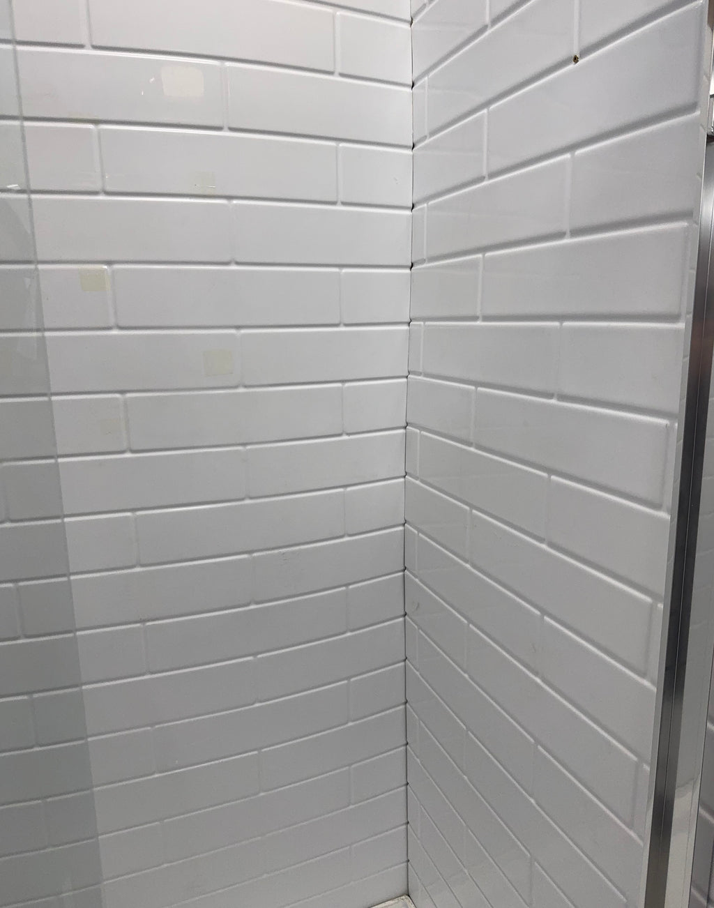 3-Piece Acrylic Shower Wall Set – White | 60"x82" + 36"x82" (x2) image 1