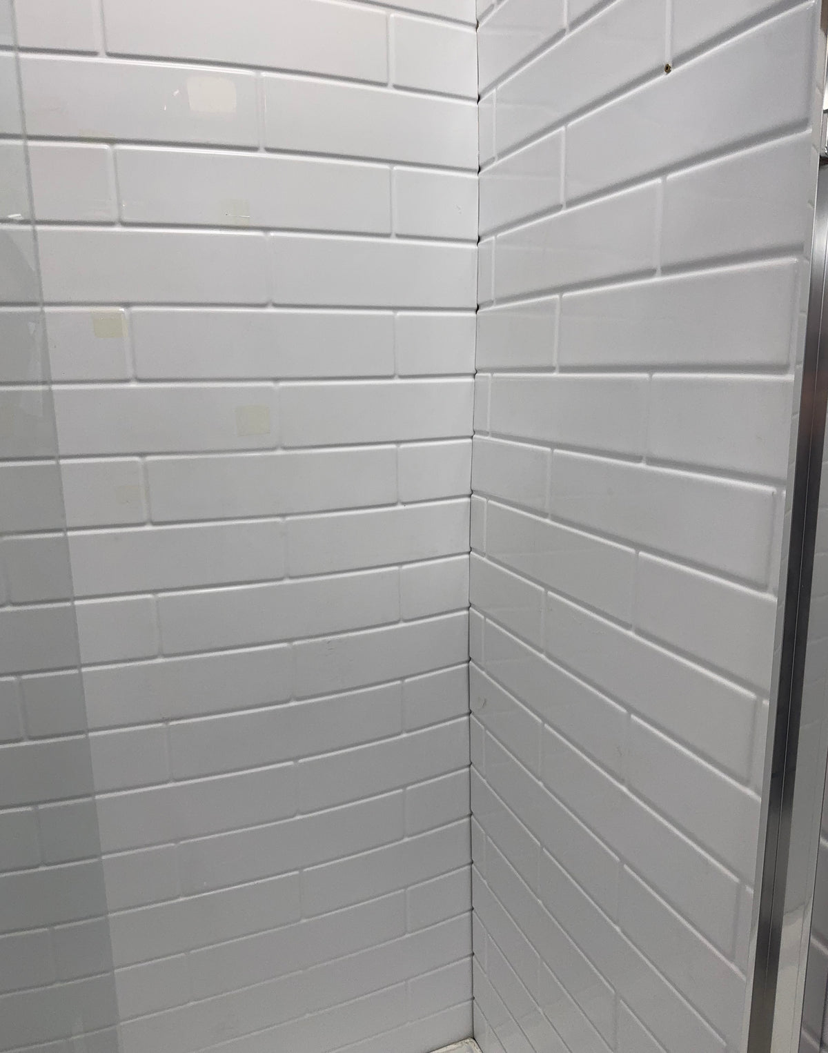 3-Piece Acrylic Shower Wall Set – White | 60"x82" + 36"x82" (x2) image 1