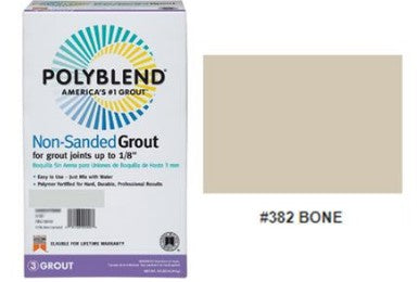 #382 Bone Non-Sanded Tile Grout – 10LB image 0