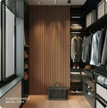 Acoustic Wooden Slat Wall Panel – Brown(2781S) image 0