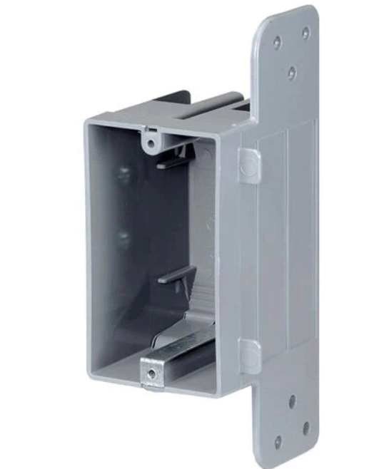 1 Gang Gray Box image 0
