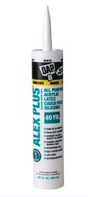 ALEX PLUS Caulk with Silicone – White (300ml) image 0