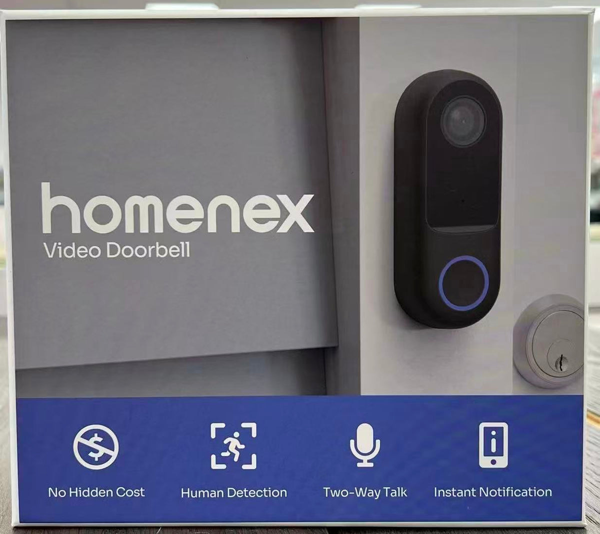 Homenex 1080P HD Video Doorbell – Hardwired