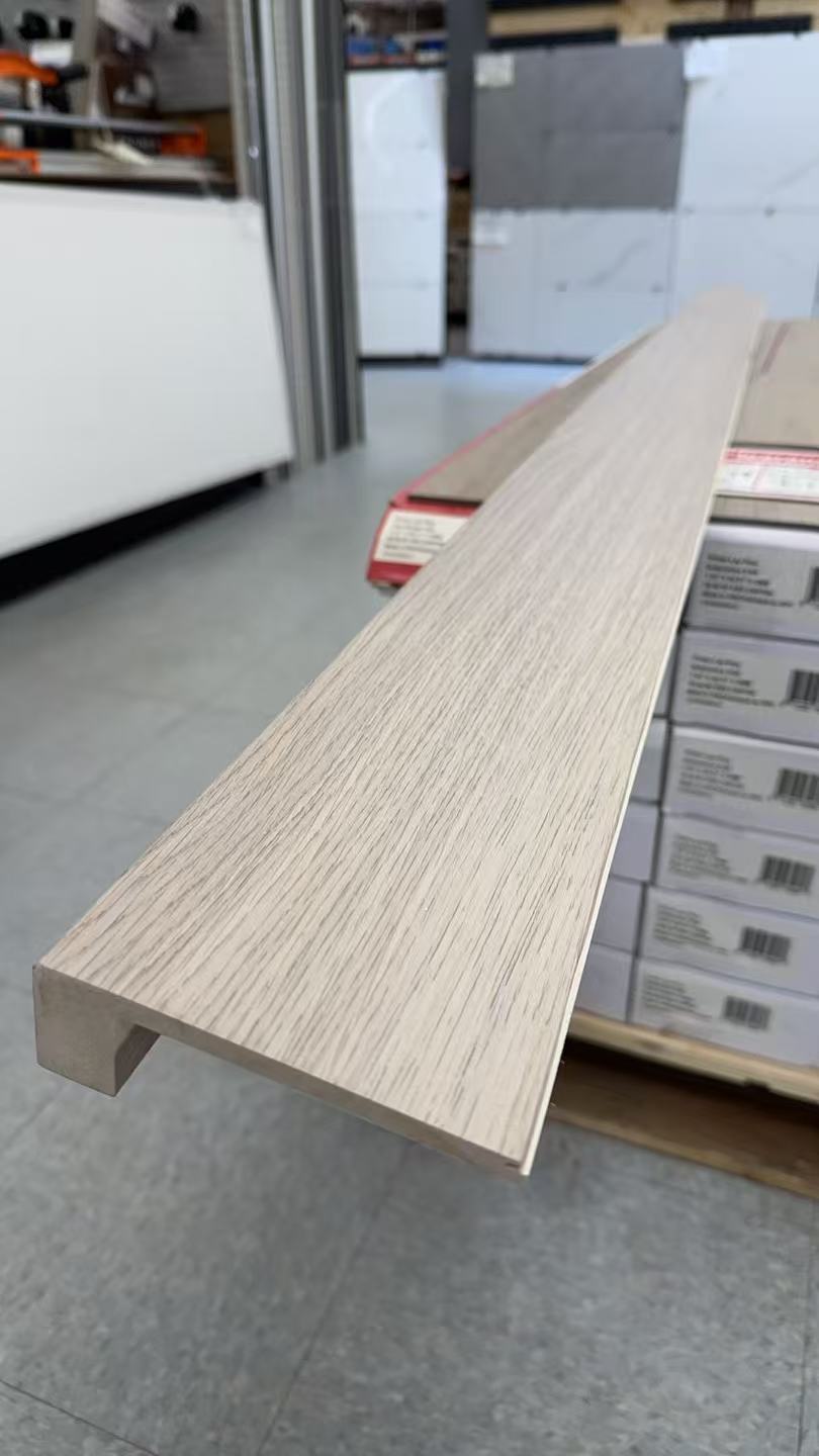 8606 Flush Stair Nose, 85"x4"x1.25" image 0
