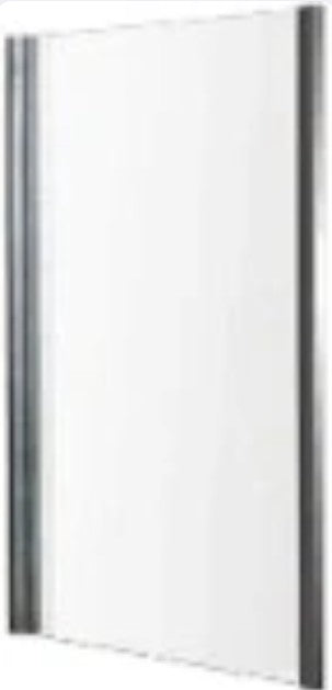8mm 32" 2 in 1 side glass chrome/black image 0