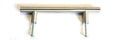 Cabinet handle T bar Brushed Nickel 6" image 0