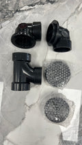 Bathtub Pop-Up Drain & Overflow Black image 0