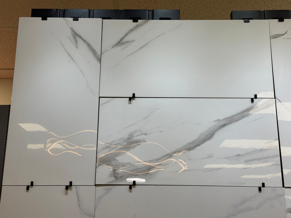 12"x24" GD368242P Polished Porcelain Tile, $1.59/sq.ft (8pcs/box, 16sq.ft)