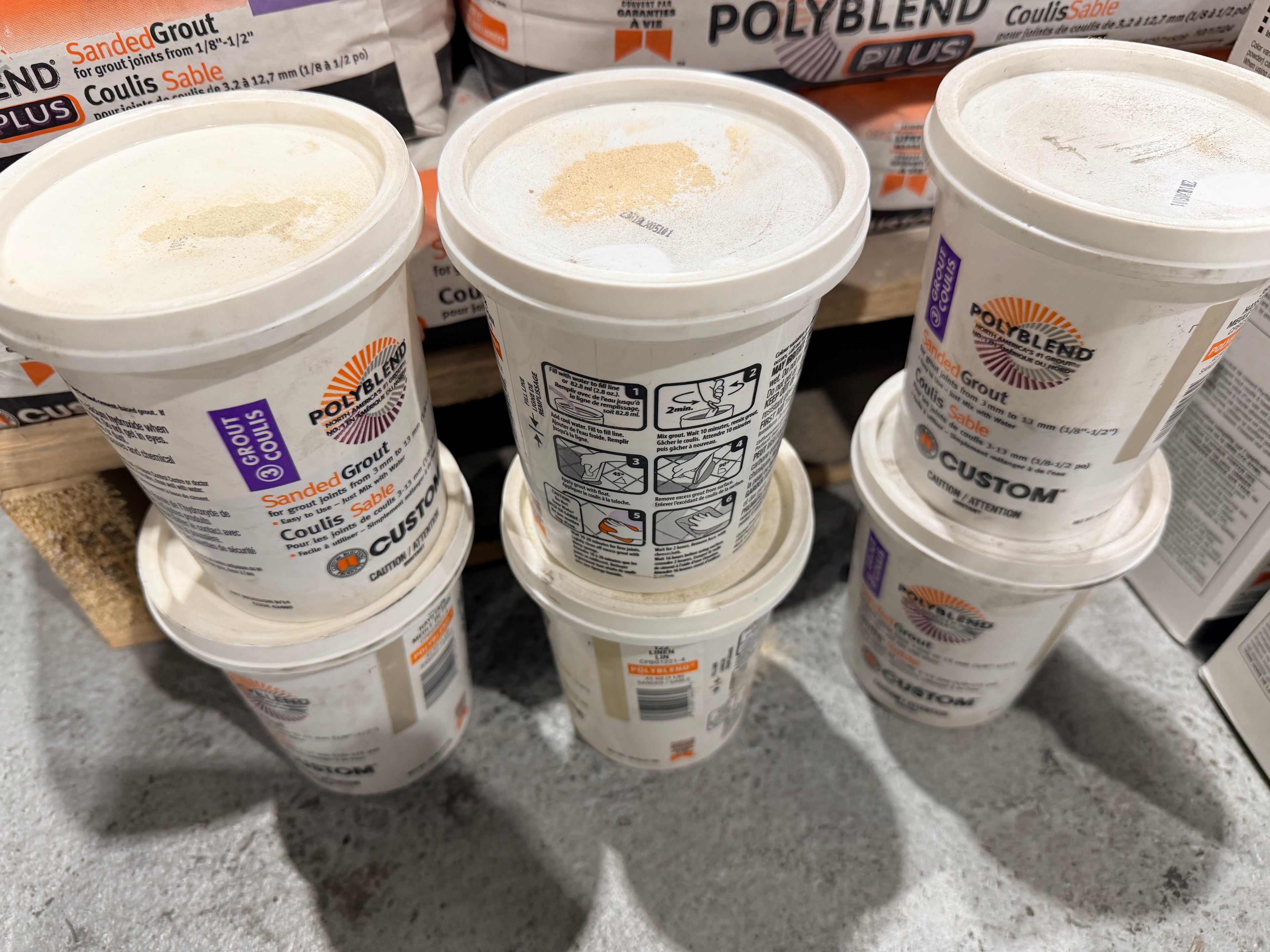 Mix Colour Grout 1LBS