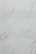 4mm SPC Wall Panel UV Coating – White Carrara, Matte, 2'x110"