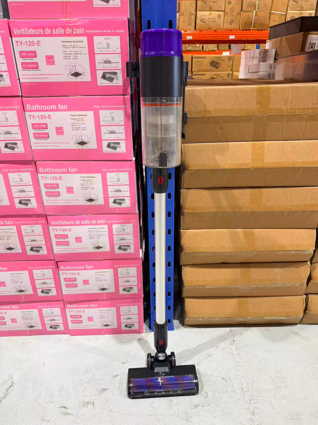 Cordless Vacuum Cleaner 450W Blds Motor