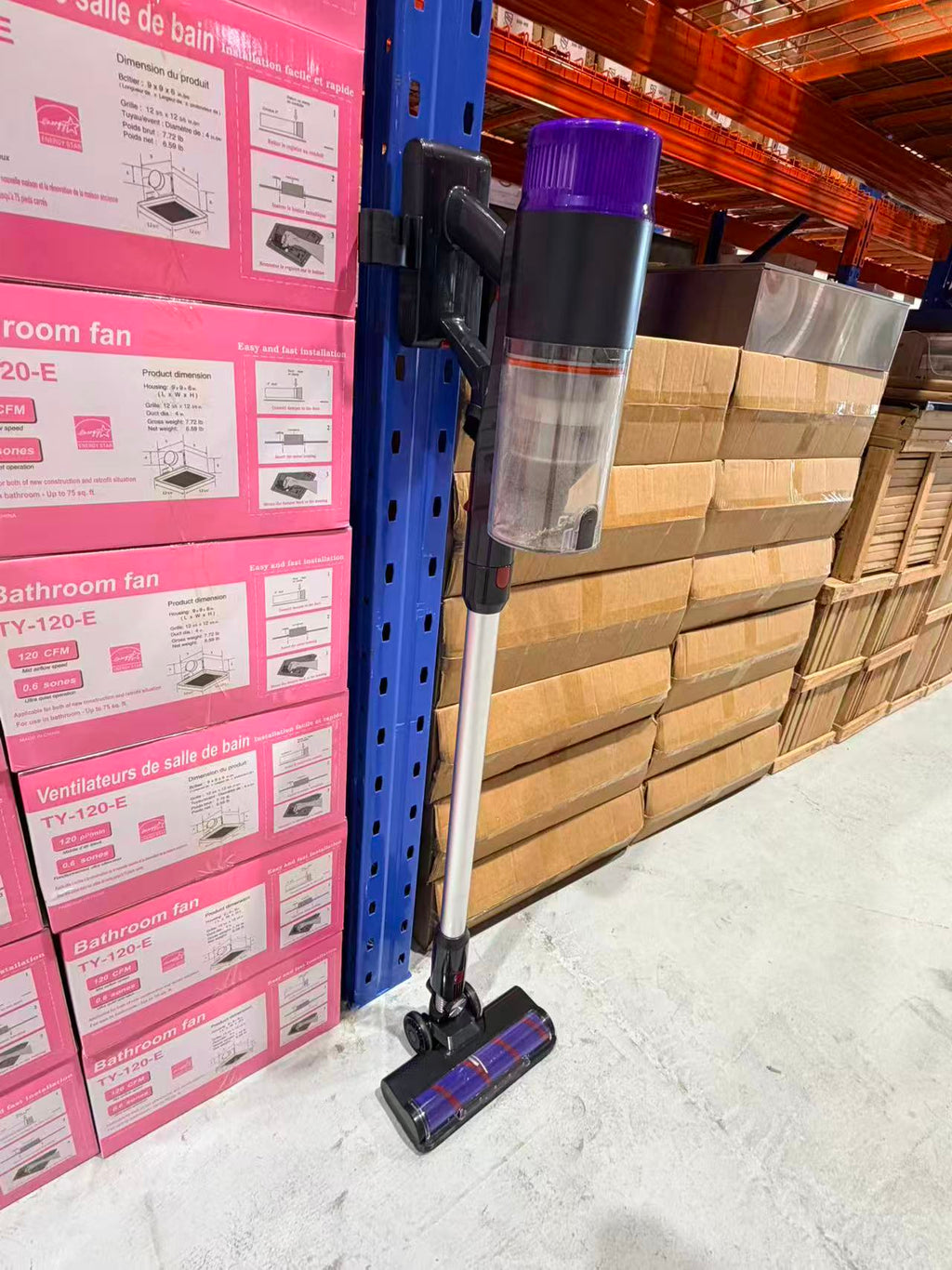 Cordless Vacuum Cleaner 450W Blds Motor