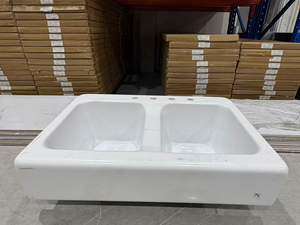 White Sink - Size: 33.5" x 22.5" x 9.5"